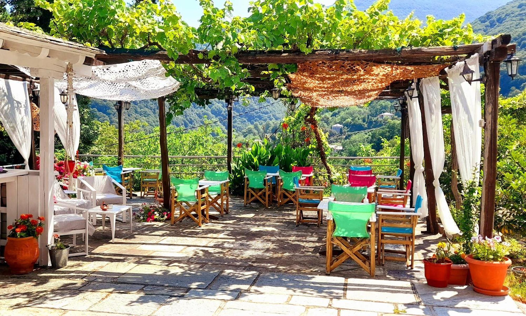 Odos Kentavron Hotel Tsagarada Ngoại thất bức ảnh